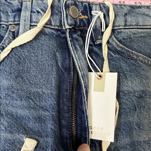 NWT- Good American Good Extreme Barrel Jeans - Size 27 - Picture 3 of 9